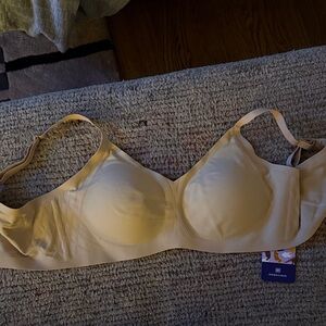 Seamless Tan Bra Honeylove L